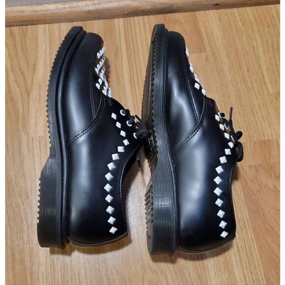 Dr. Martens Willis Studded Creeper In Black 6 - Picture 4 of 11